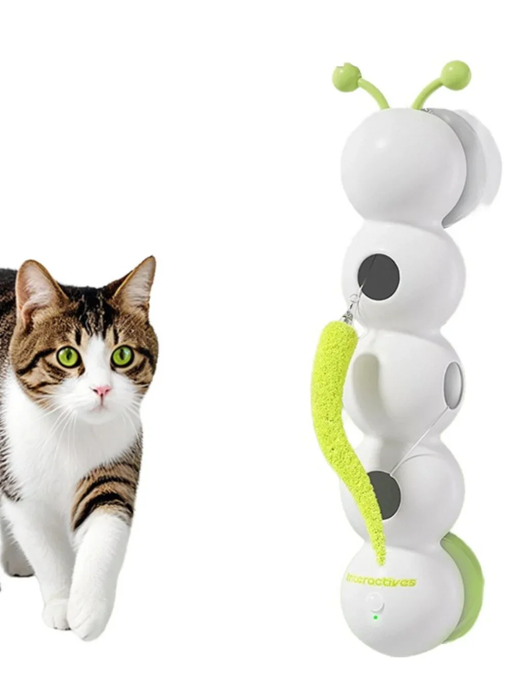 Modern Eco-friendly Plastic Feather Interactive Cat Toy Smart Motion Activated W